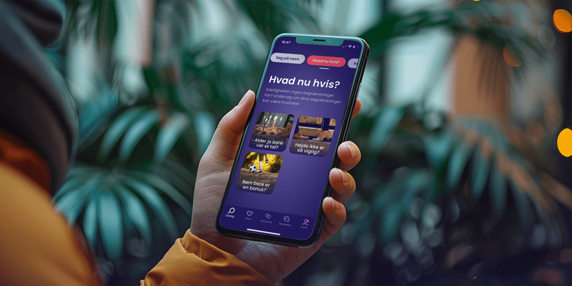  Dating.dk lancerer ny app med funktionen hvad nu hvis